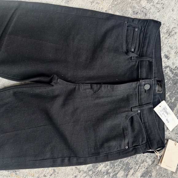 MOTHER The Weekender ‘Nighty Night’ Mid Rise Flare black denim Size 30 *BNWT* - Picture 8 of 9
